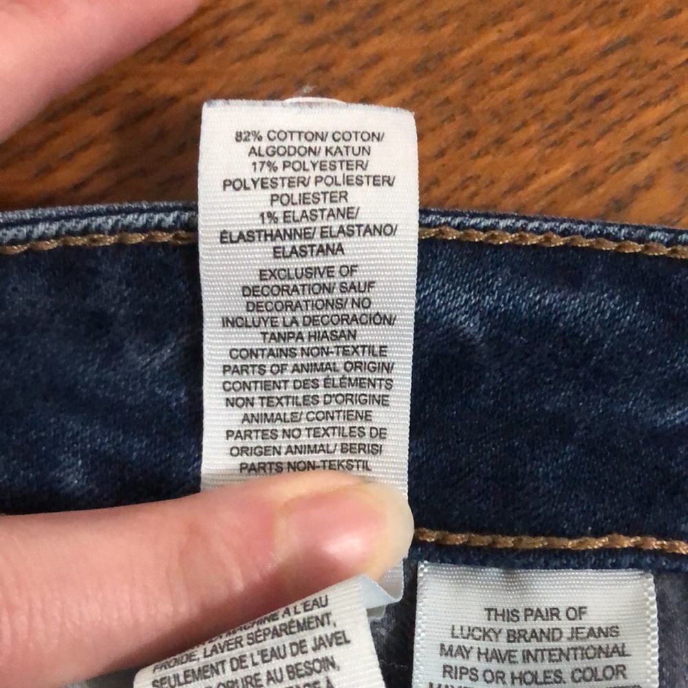 Lucky Brand Lolita Denim Capri / Cropped Jeans (6) - Picture 4 of 4